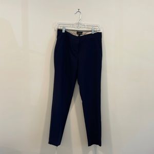J Crew Paley Bi-Stretch Wool Pant, Navy